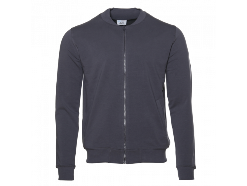 Толстовка унисекс STAN на молнии футер без начёса 245, 65N, Тёмно-серый