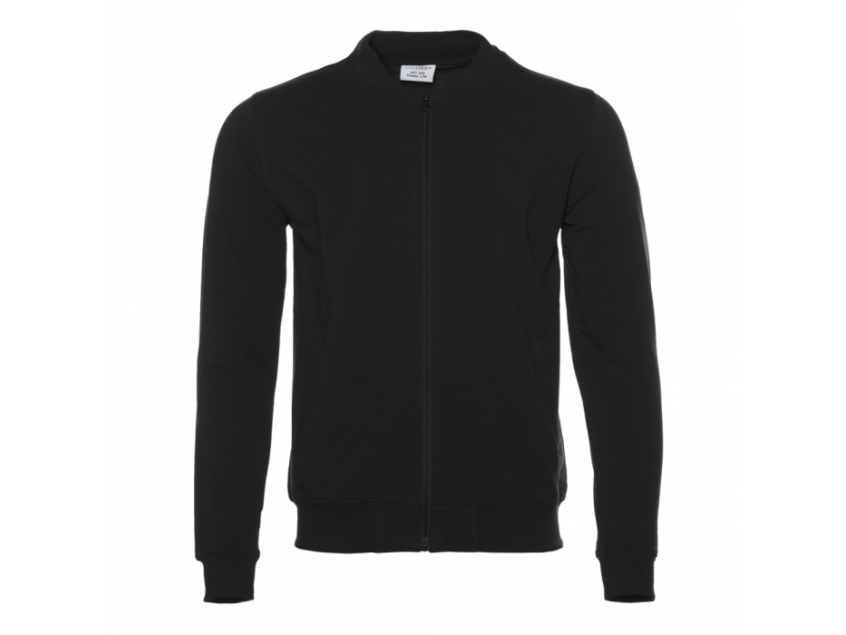 Толстовка унисекс STAN на молнии футер без начёса 245, 65N, Чёрный