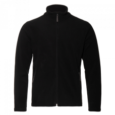 Толстовка унисекс STAN на молнии микрофлис 200, 21R, Чёрный