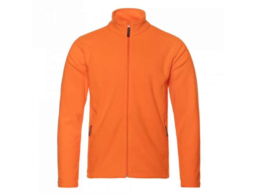Толстовка унисекс STAN на молнии микрофлис 200, 21R, Оранжевый