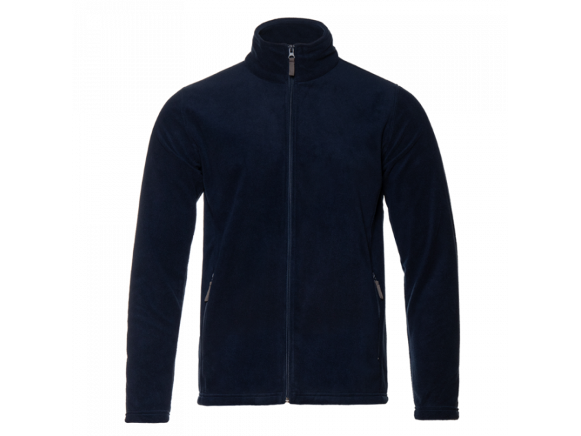 Толстовка унисекс STAN на молнии микрофлис 200, 21R, Тёмно-синий