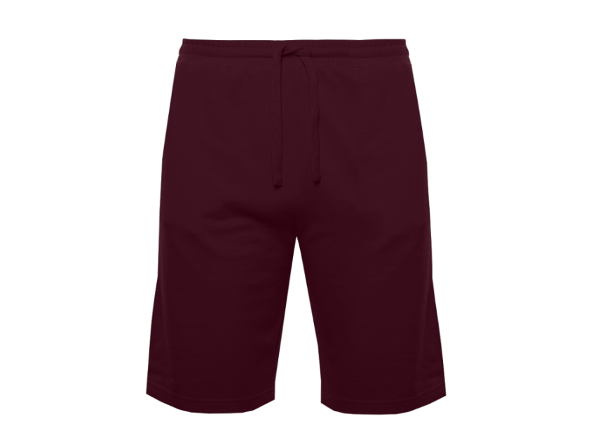 Шорты унисекс STAN футер, 260, 98, Бордовый