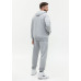 Брюки мужские STAN футер без начёса, 260, 62, Серый меланж