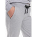 Брюки женские STAN футер без начёса, 260, 62W, Серый меланж
