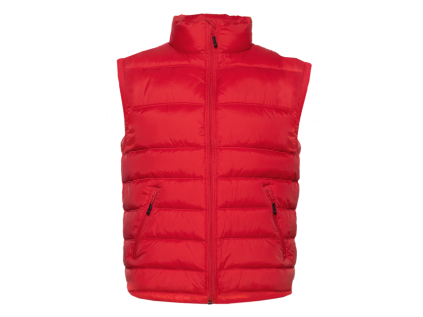 Жилет мужской STAN утепленный таффета 210T,65, 82, Красный