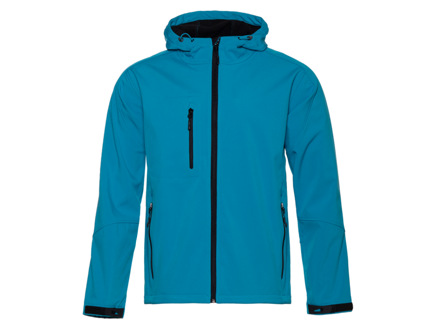 Куртка софтшелл мужская STAN 340, 71N, Лазурный