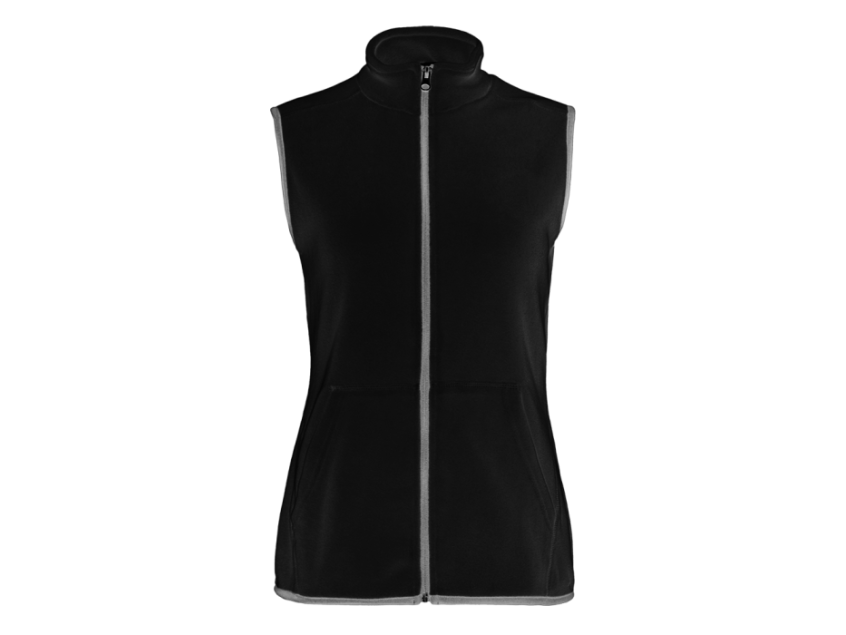 Жилет женский STAN микрофлис, 200, 28WN, Чёрный