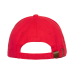 Бейсболка STAN 5 клиньев хлопок 280, 11, Красный