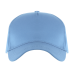 Бейсболка STAN 5 клиньев хлопок, 150, 13, Голубой