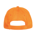 Бейсболка STAN 5 клиньев хлопок 150, 10L, Оранжевый