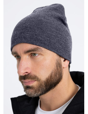 Шапка STAN акрил 116, Серый меланж