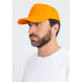 Бейсболка STAN 5 клиньев хлопок 330, 01, Оранжевый