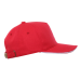 Бейсболка с кантом STAN 5 клиньев хлопок 330, 04, Красный