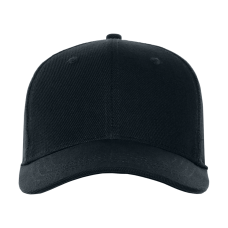 Бейсболка STAN 6 клиньев хлопок 330, 06, Чёрный