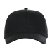 Бейсболка STAN 6 клиньев хлопок 280, 07, Чёрный