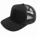 Бейсболка прямой козырёк STAN 5 клиньев хлопок 330, 09, Чёрный