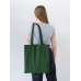 Сумка-шопер 200, Тёмно-зелёный
