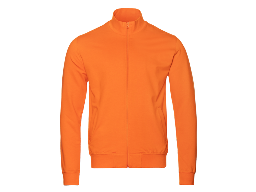 Толстовка унисекс STAN на молнии футер без начёса 245, 65, Оранжевый