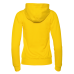 Толстовка женская STAN с капюшоном на молнии футер с начёсом 280, 17W, Жёлтый