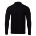 Рубашка поло унисекс STAN длинный рукав хлопок/полиэстер 185, 104S, Чёрный