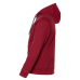 Толстовка мужская STAN с капюшоном на молнии сэндвич 320, 18, Бордовый меланж
