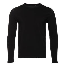 Футболка унисекс с длинным рукавом STAN хлопок/эластан 180, 35, Чёрный