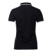 Рубашка поло женская STAN с окантовкой хлопок/полиэстер 185, 04BK, Чёрный