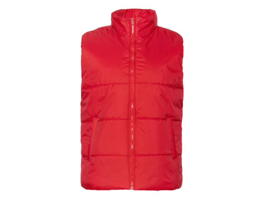 Жилет унисекс STAN утепленный таффета 210T,200, 84, Красный