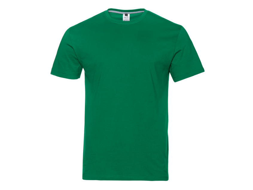 Футболка унисекс без бокового шва STAN хлопок 160, 02, Зелёный