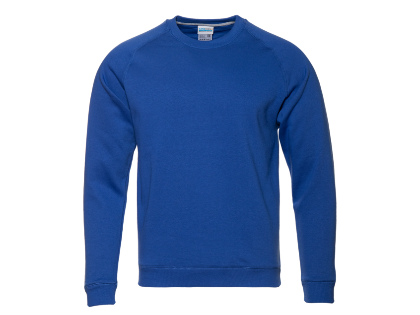 Свитшот унисекс STAN футер с начёсом 260, 53, Синий