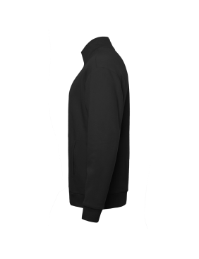 Толстовка STAN оверсайз на молнии, футер без начёса, 340, 102, Чёрный