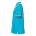 Рубашка поло детская STAN с окантовкой хлопок/полиэстер 185, 04TJ, Бирюзовый