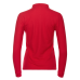 Рубашка поло женская STAN длинный рукав хлопок/полиэстер 185, 04SW, Красный