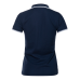 Рубашка поло женская STAN с окантовкой хлопок/полиэстер 185, 04BK, Тёмно-синий