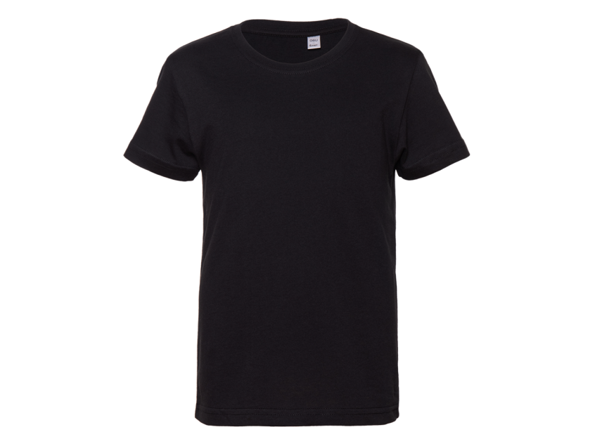 Футболка детская STAN хлопок 140, 06U, Чёрный