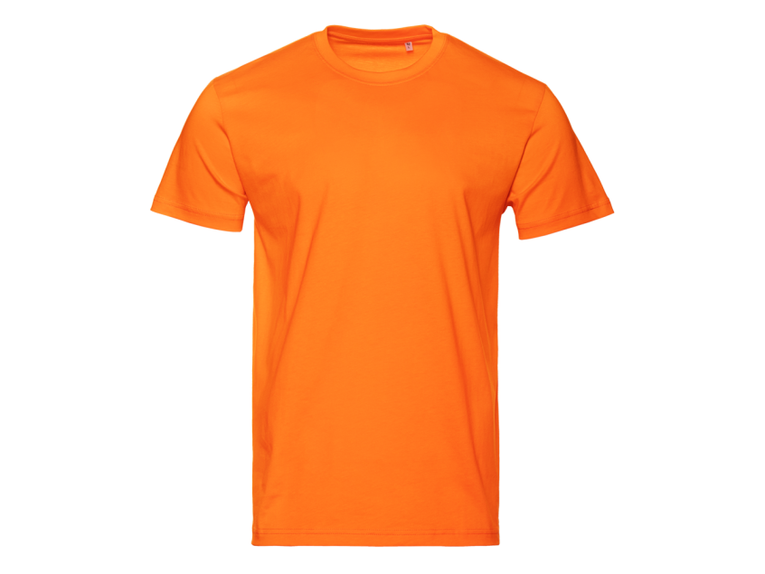 Футболка унисекс STAN, хлопок 150, 51, Оранжевый