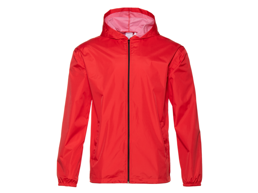 Ветровка унисекс STAN дюспо 210T, 85, 59, Красный