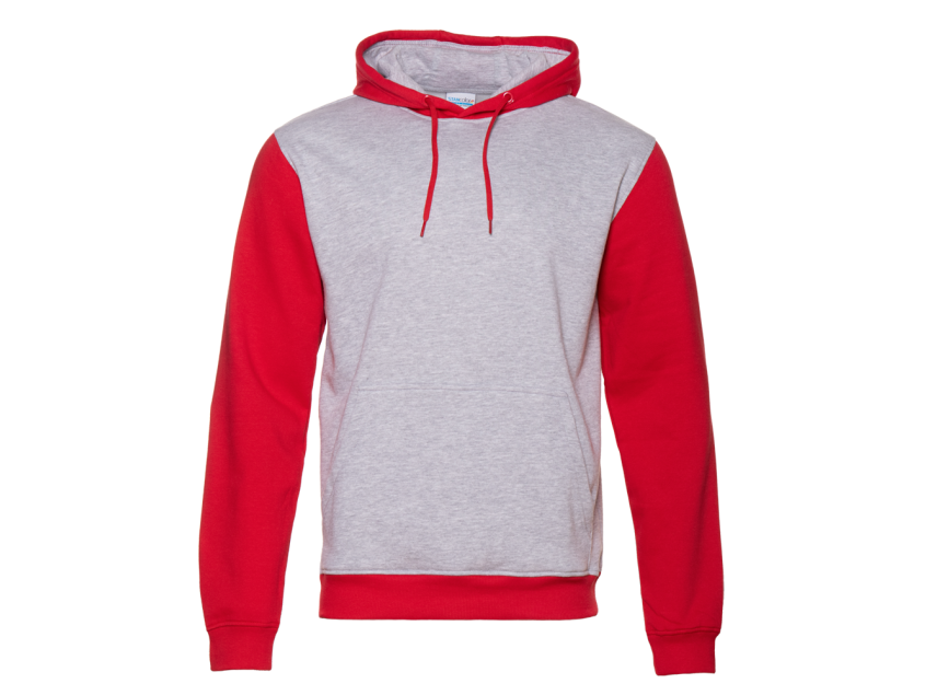 Худи унисекс STAN футер с начёсом 260, 20, Серый меланж