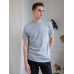 Футболка унисекс без бокового шва STAN хлопок 160, 02, Серый меланж