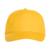 Бейсболка STAN 5 клиньев хлопок 150, 10L, Жёлтый