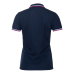 Рубашка поло женская STAN триколор хлопок/полиэстер 185, 04WRUS, Тёмно-синий