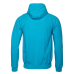 Толстовка мужская STAN с капюшоном на молнии футер без начёса 260, 61, Бирюзовый