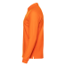 Рубашка поло унисекс STAN длинный рукав хлопок/полиэстер 185, 104S, Оранжевый