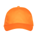 Бейсболка STAN 5 клиньев хлопок 150, 10L, Оранжевый