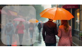 Дождь, фотозона, мероприятие?